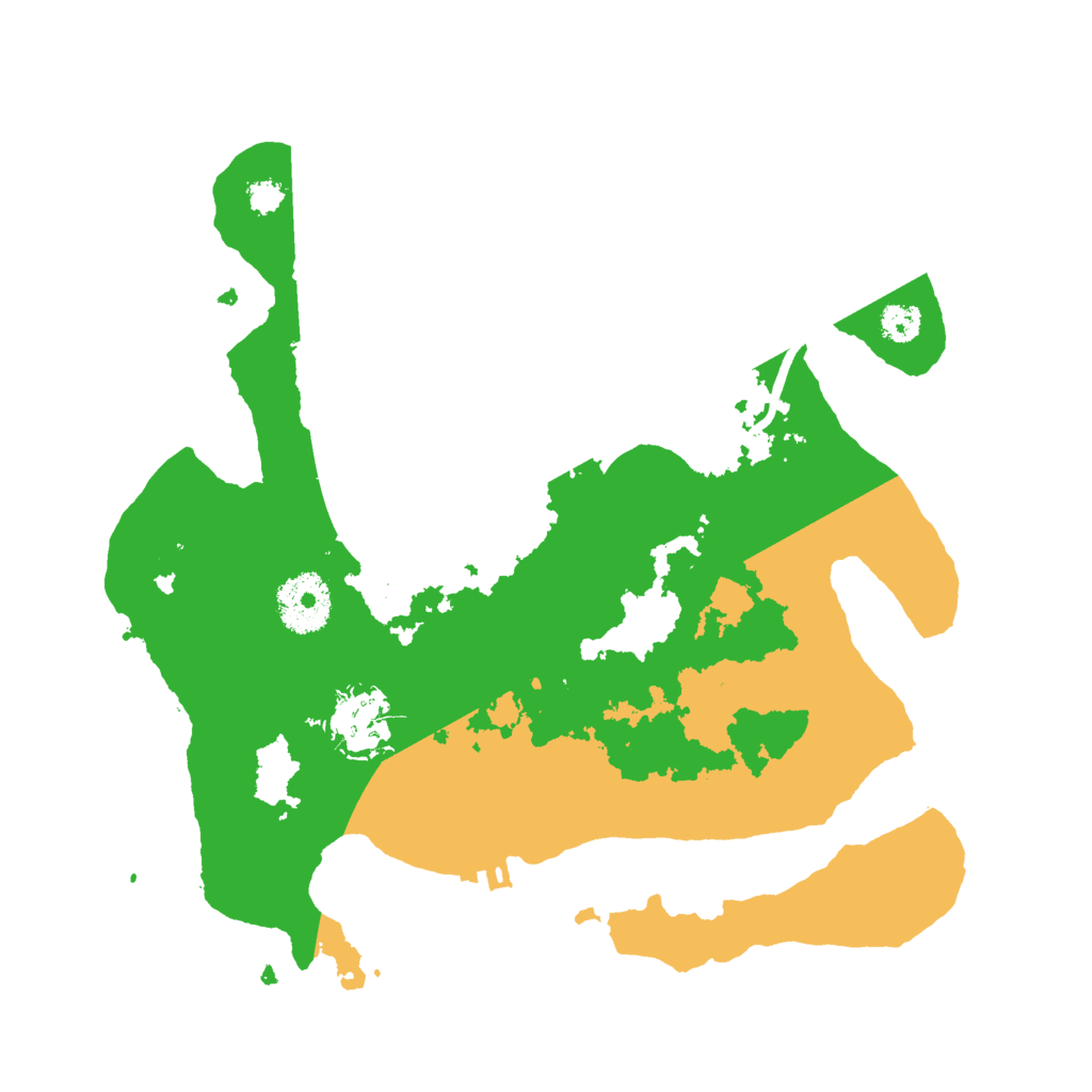 Biome Rust Map: Procedural Map, Size: 2900, Seed: 1321330362