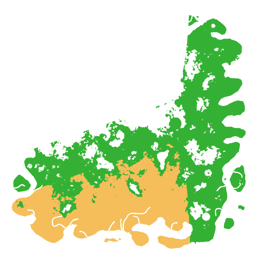 Biome Rust Map: Procedural Map, Size: 5750, Seed: 648252