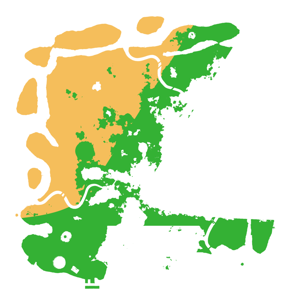 Biome Rust Map: Procedural Map, Size: 4250, Seed: 238418946
