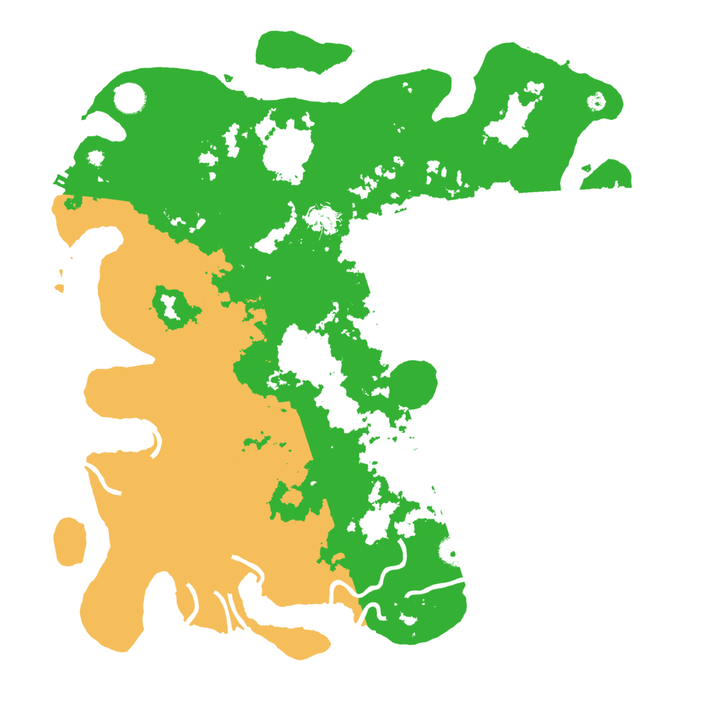 Biome Rust Map: Procedural Map, Size: 4000, Seed: 659636