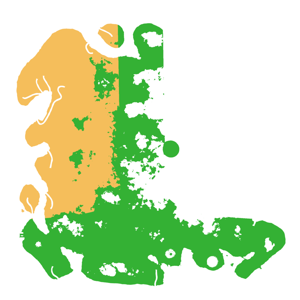 Biome Rust Map: Procedural Map, Size: 4800, Seed: 95954542