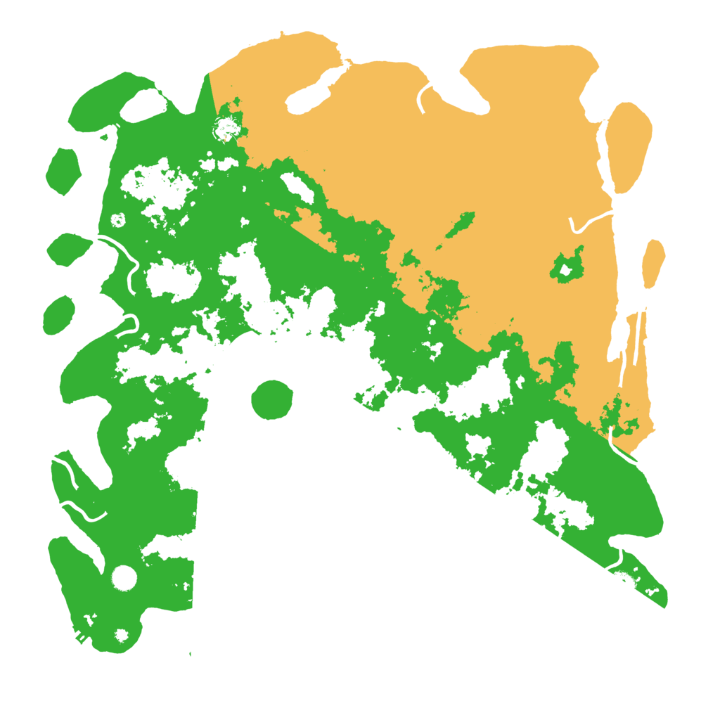 Biome Rust Map: Procedural Map, Size: 5000, Seed: 32257