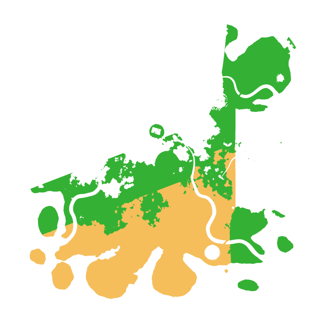 Biome Rust Map: Procedural Map, Size: 3650, Seed: 1723248640