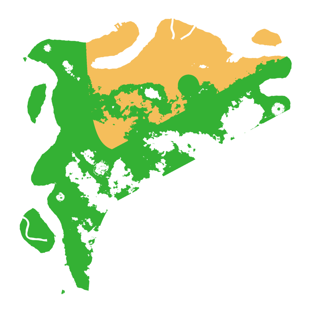 Biome Rust Map: Procedural Map, Size: 4000, Seed: 354435