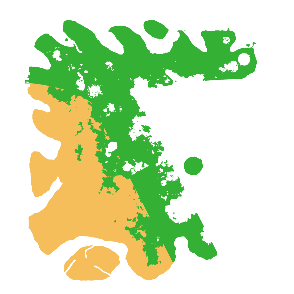 Biome Rust Map: Procedural Map, Size: 4250, Seed: 246810