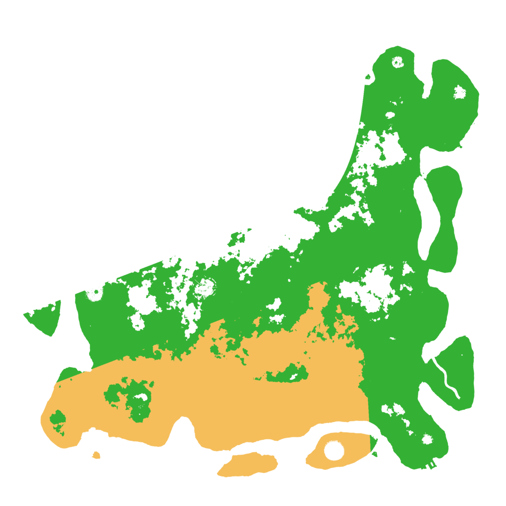 Biome Rust Map: Procedural Map, Size: 4500, Seed: 1082048520