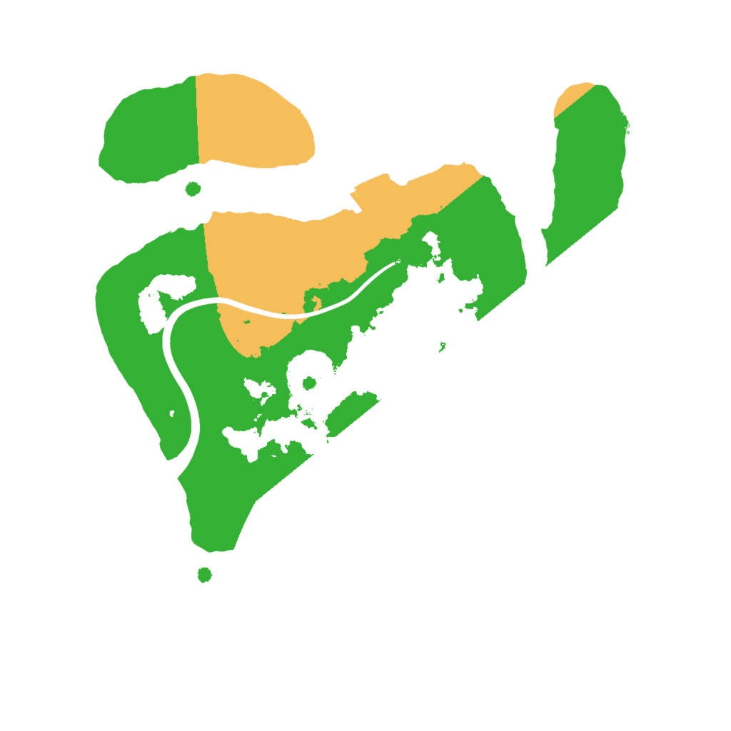 Biome Rust Map: Procedural Map, Size: 2000, Seed: 56899139