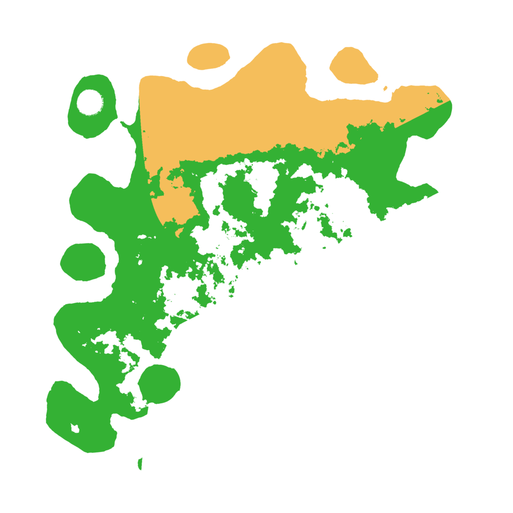 Biome Rust Map: Barren, Size: 3500, Seed: 1983588236