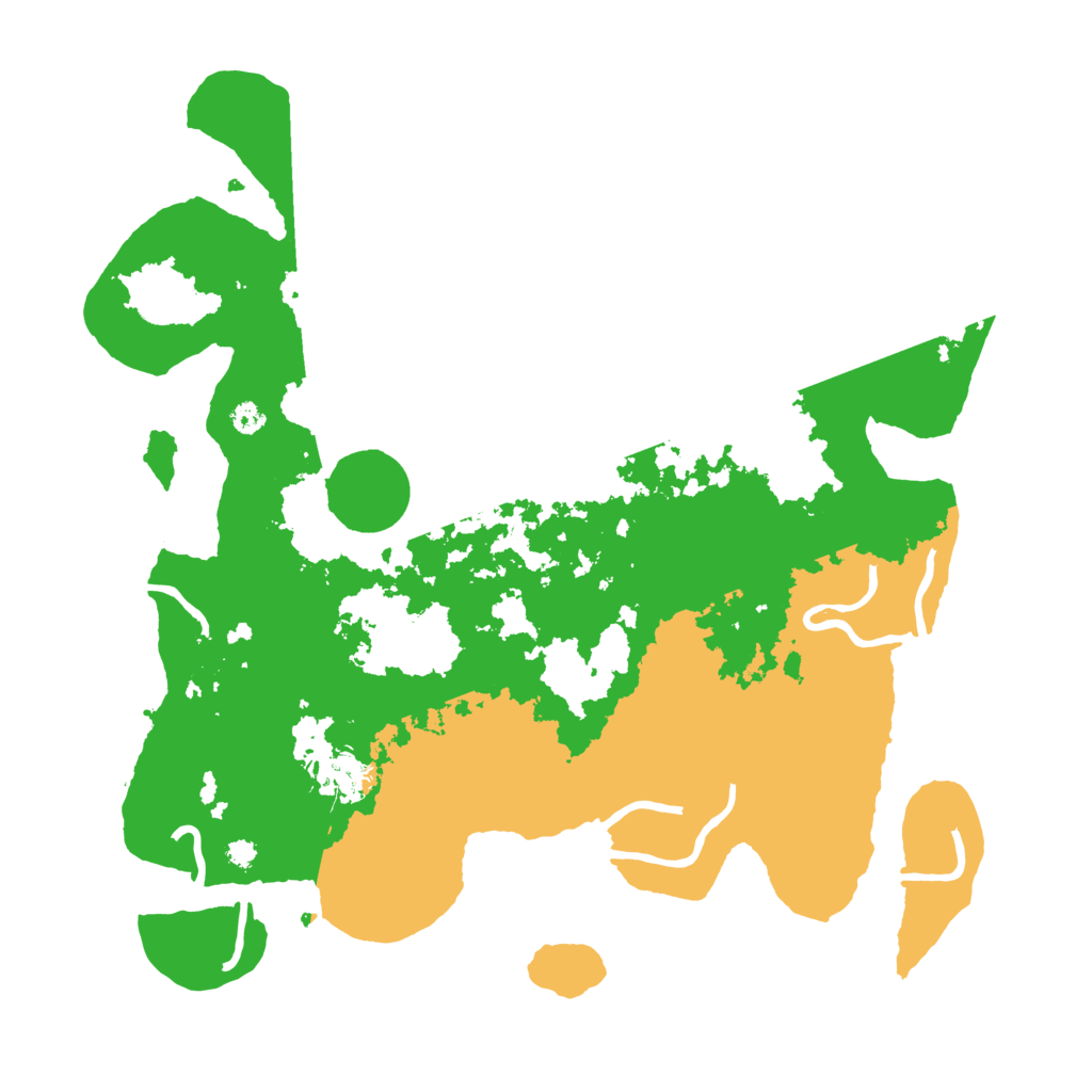 Biome Rust Map: Procedural Map, Size: 3500, Seed: 847638