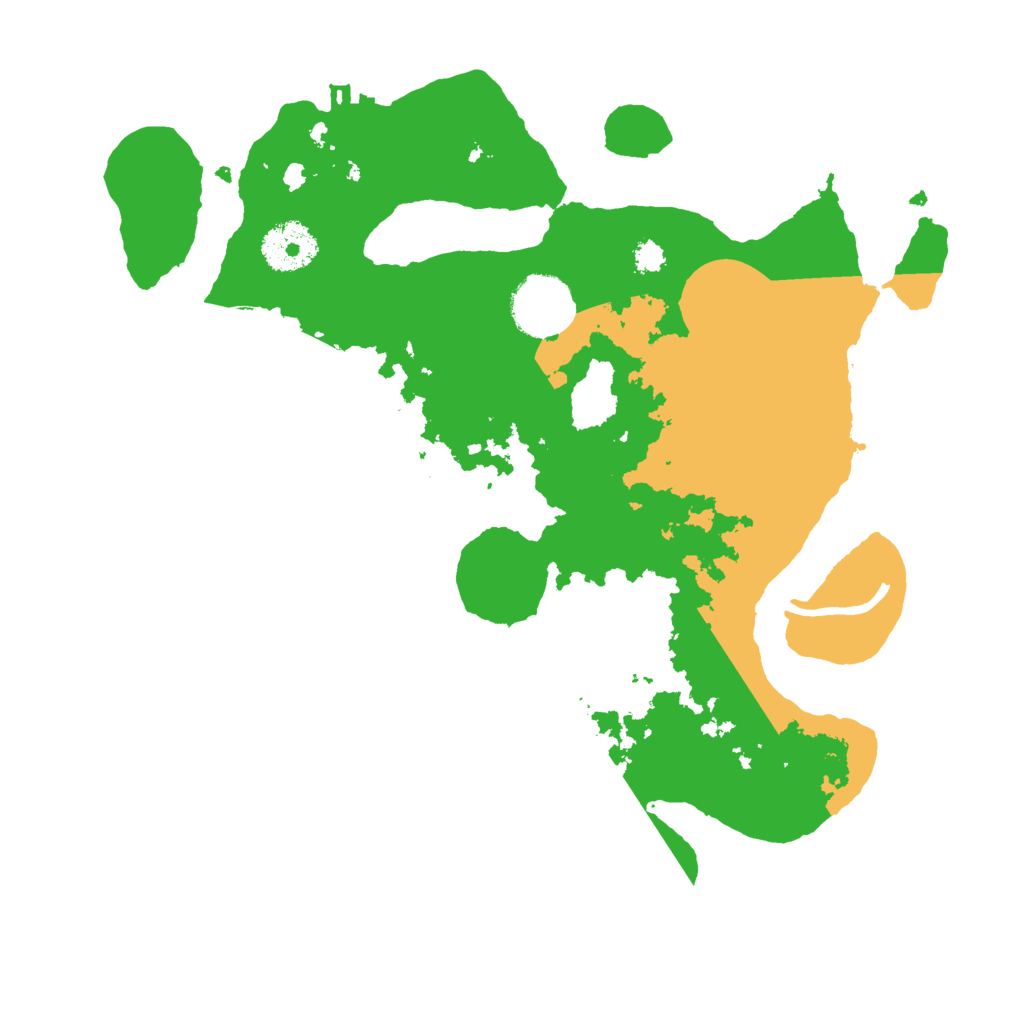 Biome Rust Map: Procedural Map, Size: 3000, Seed: 840247