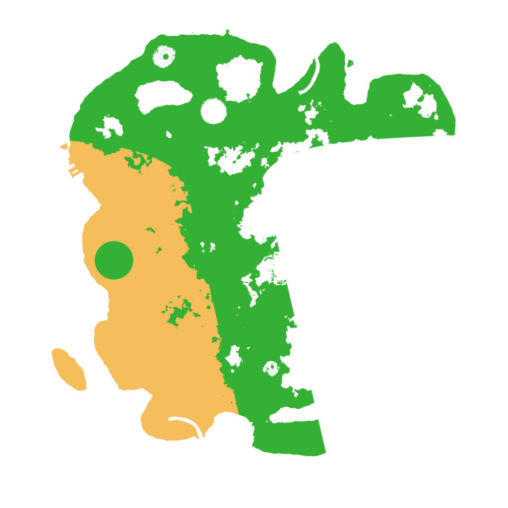 Biome Rust Map: Procedural Map, Size: 3500, Seed: 1662905523