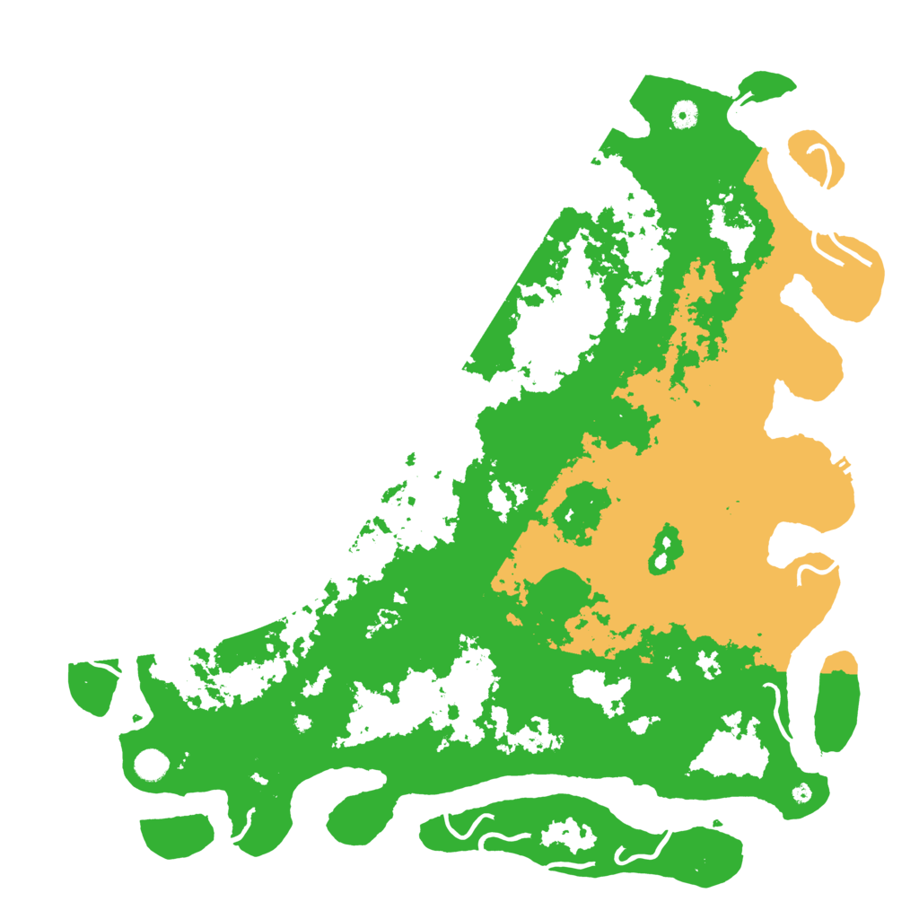 Biome Rust Map: Procedural Map, Size: 5000, Seed: 28160821