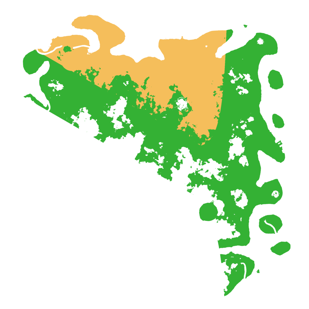 Biome Rust Map: Procedural Map, Size: 4500, Seed: 1073403210