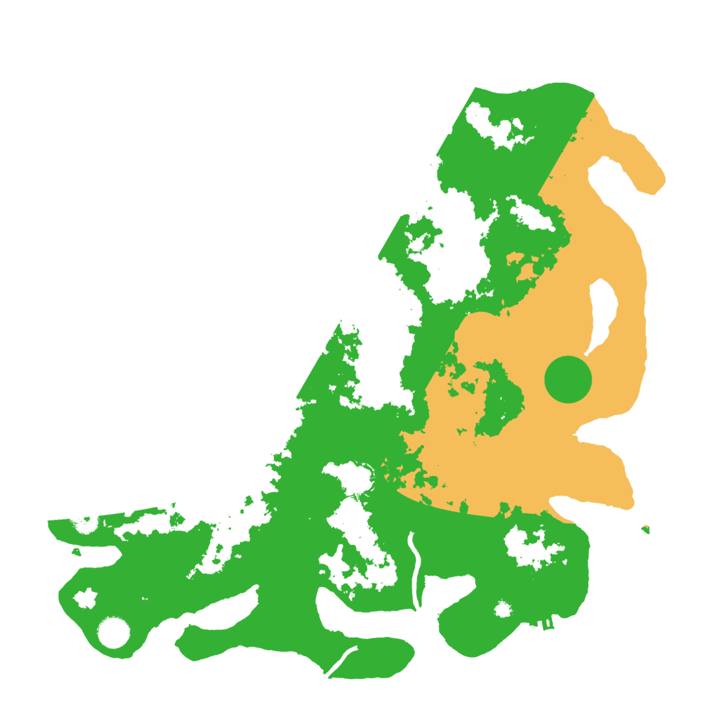 Biome Rust Map: Procedural Map, Size: 4000, Seed: 73932