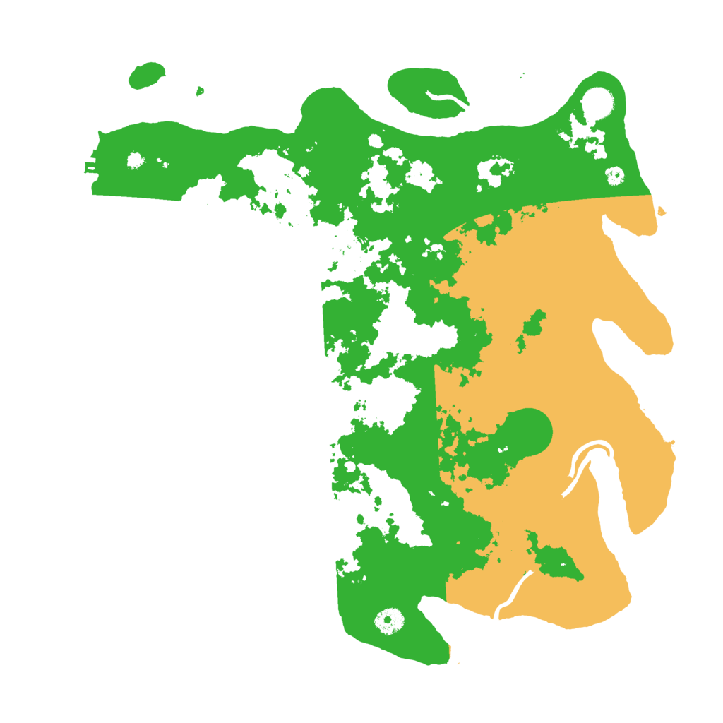 Biome Rust Map: Procedural Map, Size: 4000, Seed: 119170