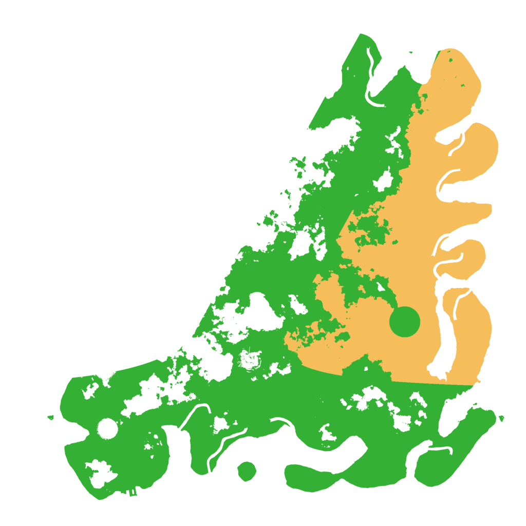 Biome Rust Map: Procedural Map, Size: 4500, Seed: 1586406893