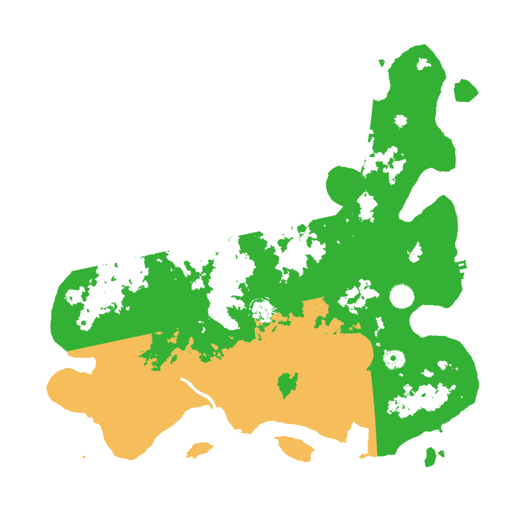 Biome Rust Map: Procedural Map, Size: 3750, Seed: 232117057