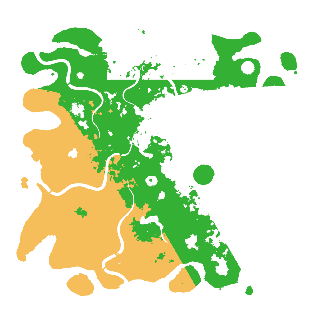 Biome Rust Map: Procedural Map, Size: 4250, Seed: 127439285