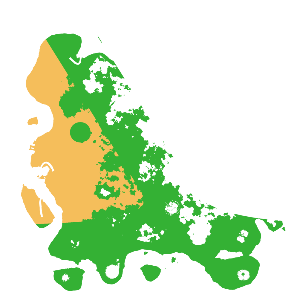 Biome Rust Map: Procedural Map, Size: 4000, Seed: 62315075