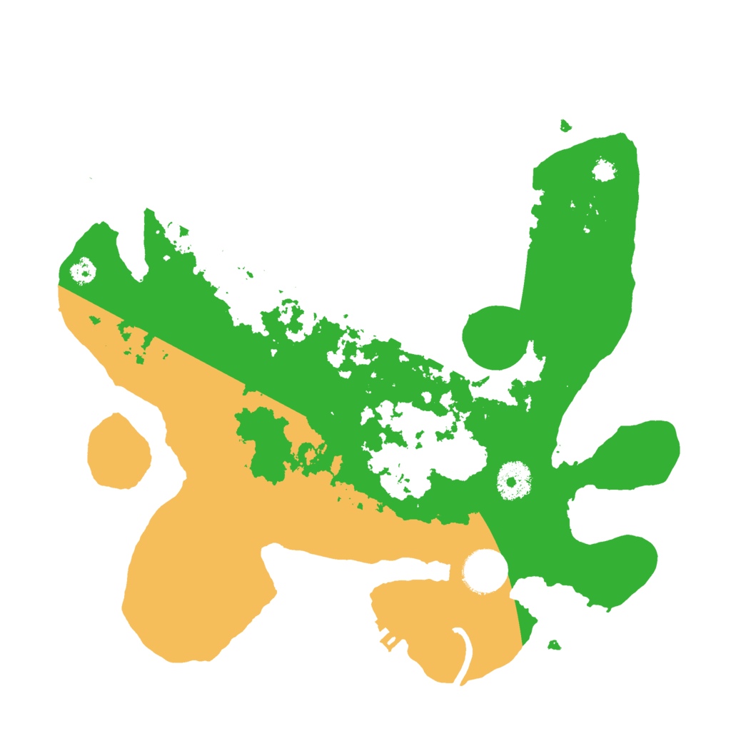 Biome Rust Map: Procedural Map, Size: 3000, Seed: 1827771926