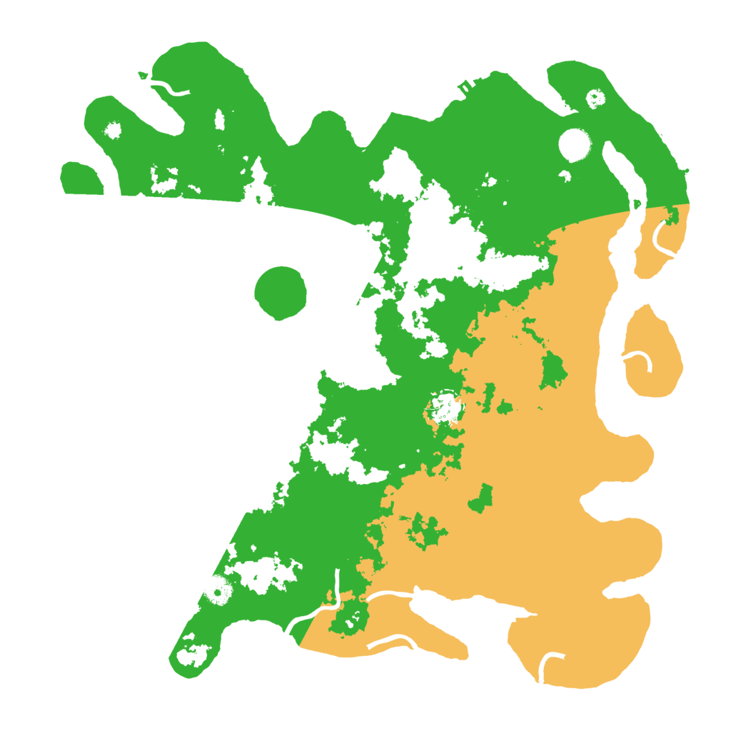 Biome Rust Map: Procedural Map, Size: 4000, Seed: 1399842