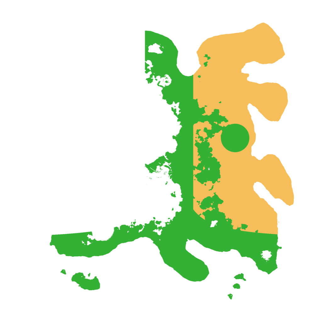 Biome Rust Map: Procedural Map, Size: 3000, Seed: 1098818529