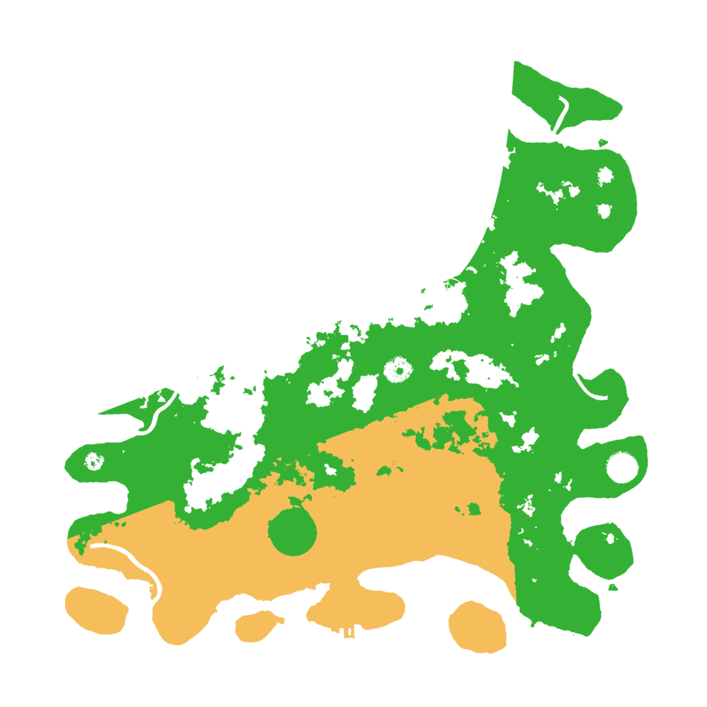 Biome Rust Map: Procedural Map, Size: 4000, Seed: 8395670