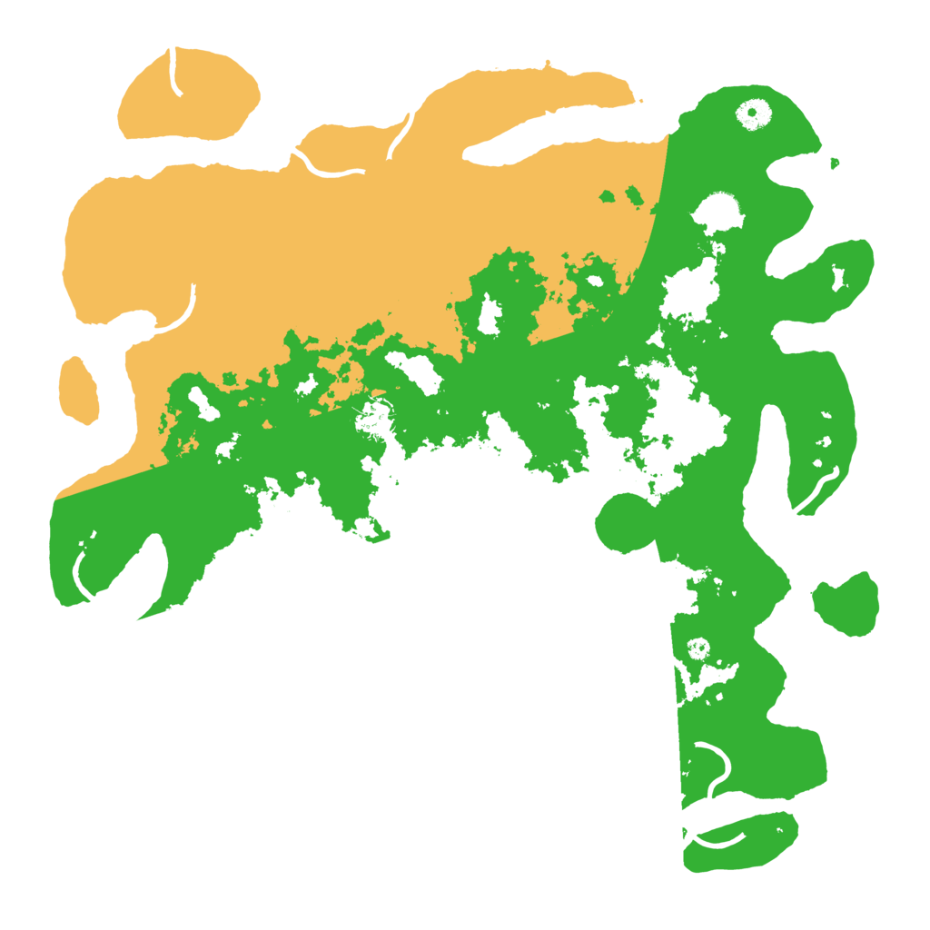 Biome Rust Map: Procedural Map, Size: 4300, Seed: 235235235