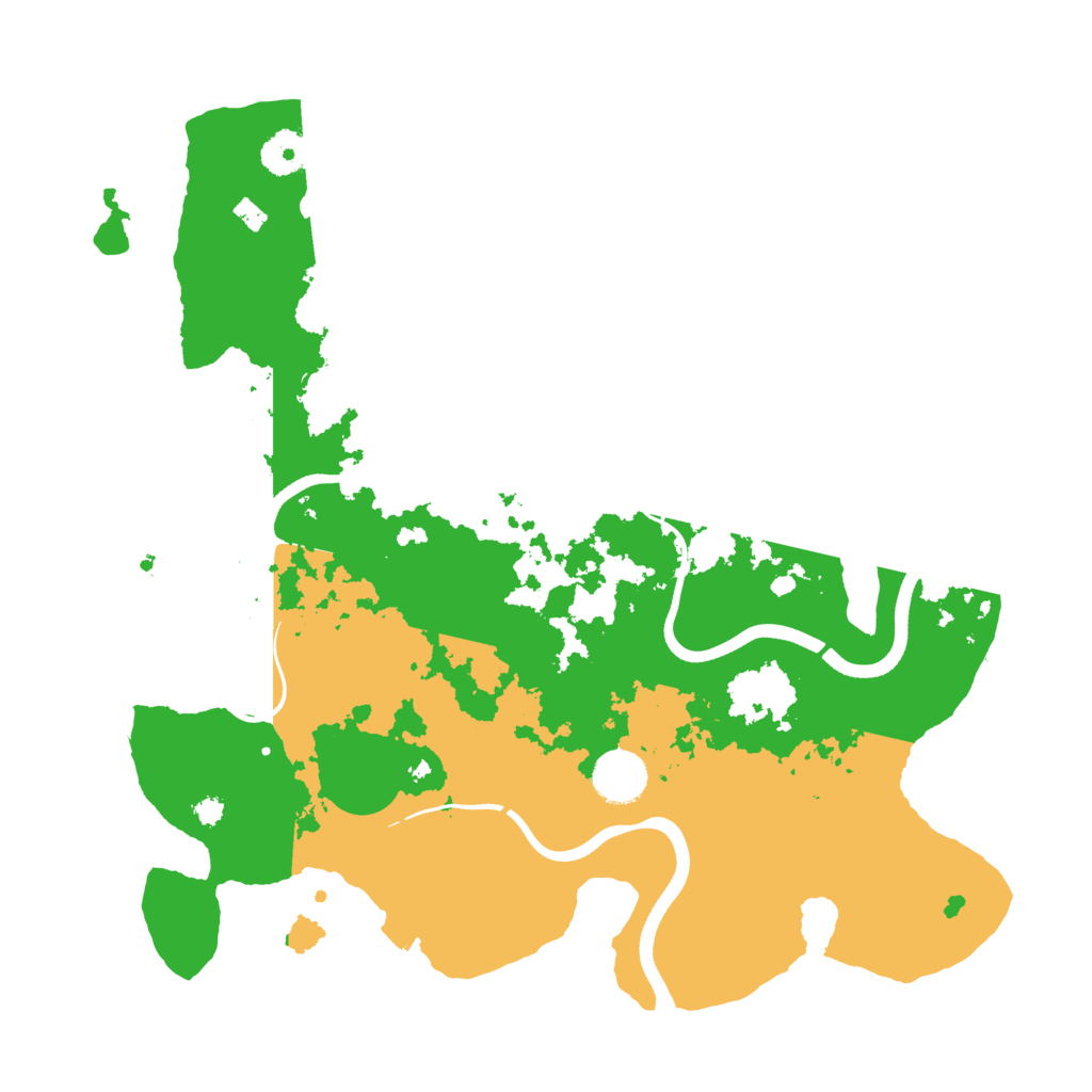 Biome Rust Map: Procedural Map, Size: 3600, Seed: 1769749752