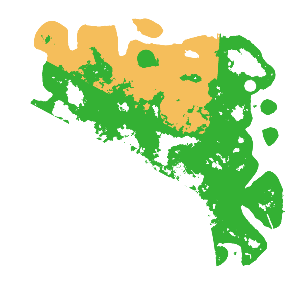 Biome Rust Map: Procedural Map, Size: 4500, Seed: 5587465