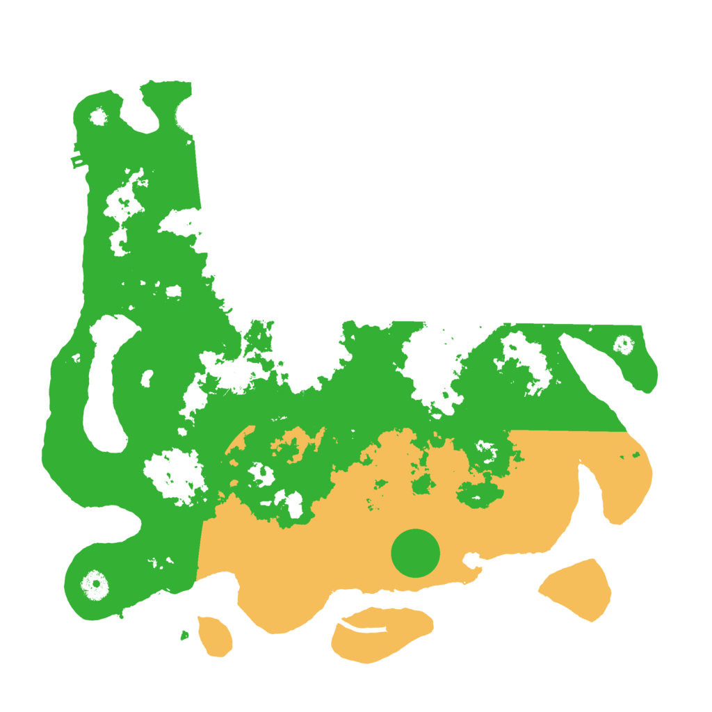 Biome Rust Map: Procedural Map, Size: 3850, Seed: 25730147