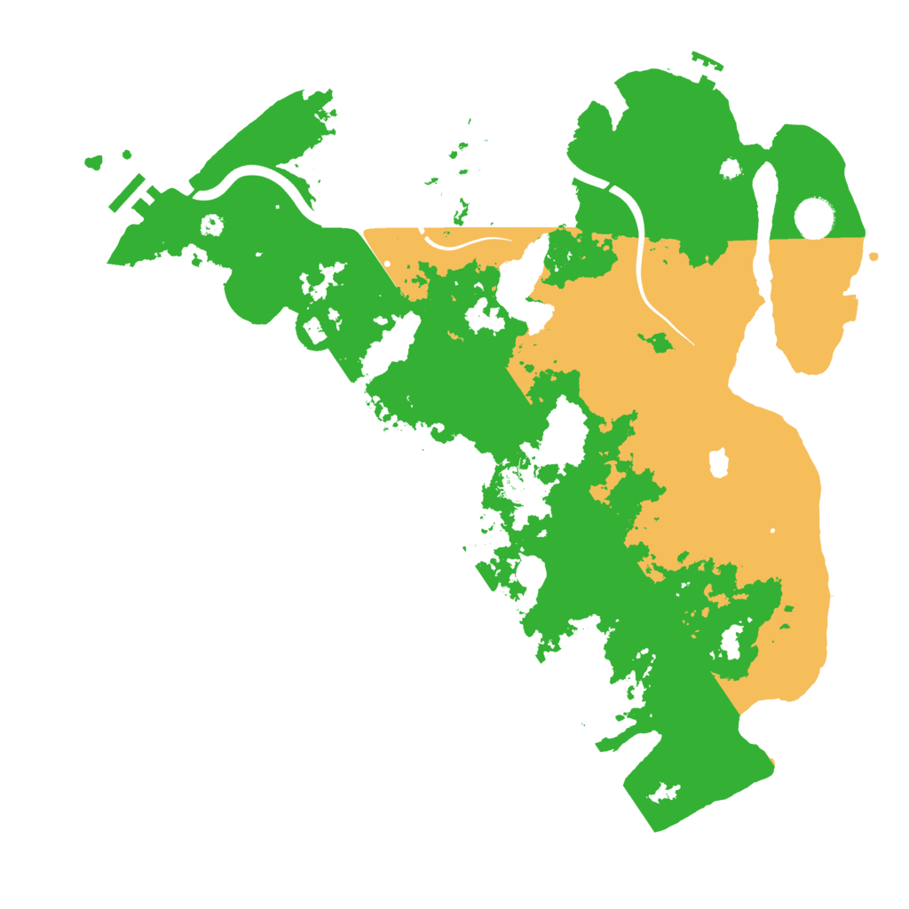 Biome Rust Map: Procedural Map, Size: 4000, Seed: 231171
