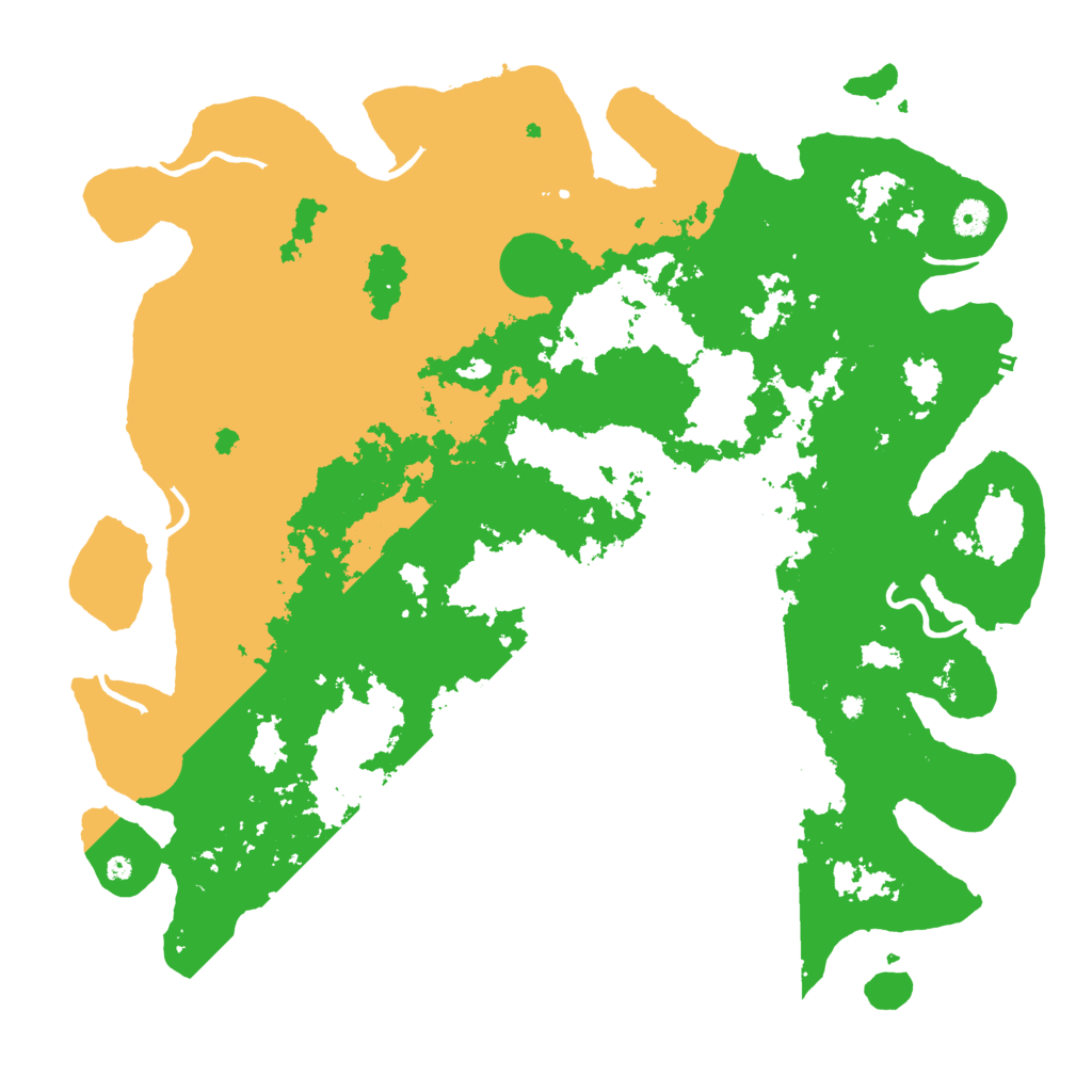 Biome Rust Map: Procedural Map, Size: 4500, Seed: 1581006337