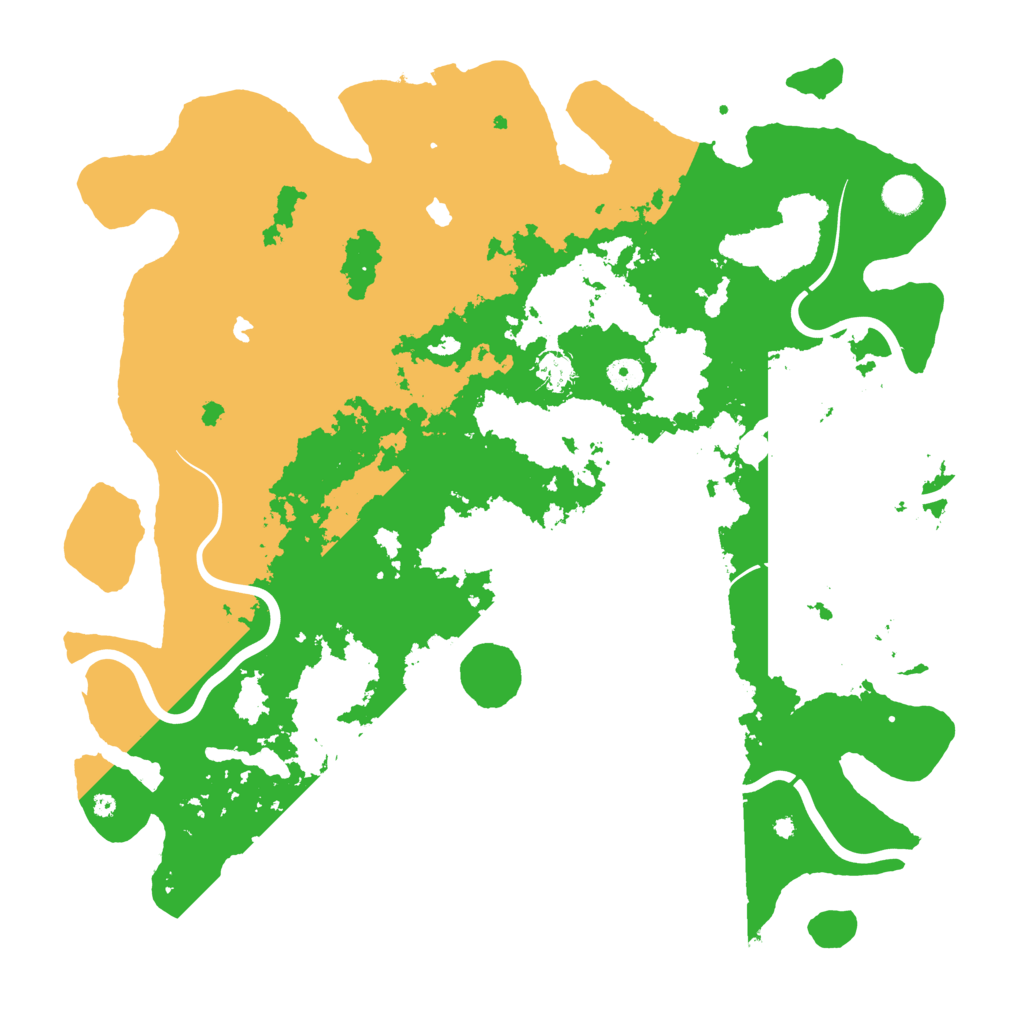 Biome Rust Map: Procedural Map, Size: 4500, Seed: 1581006337