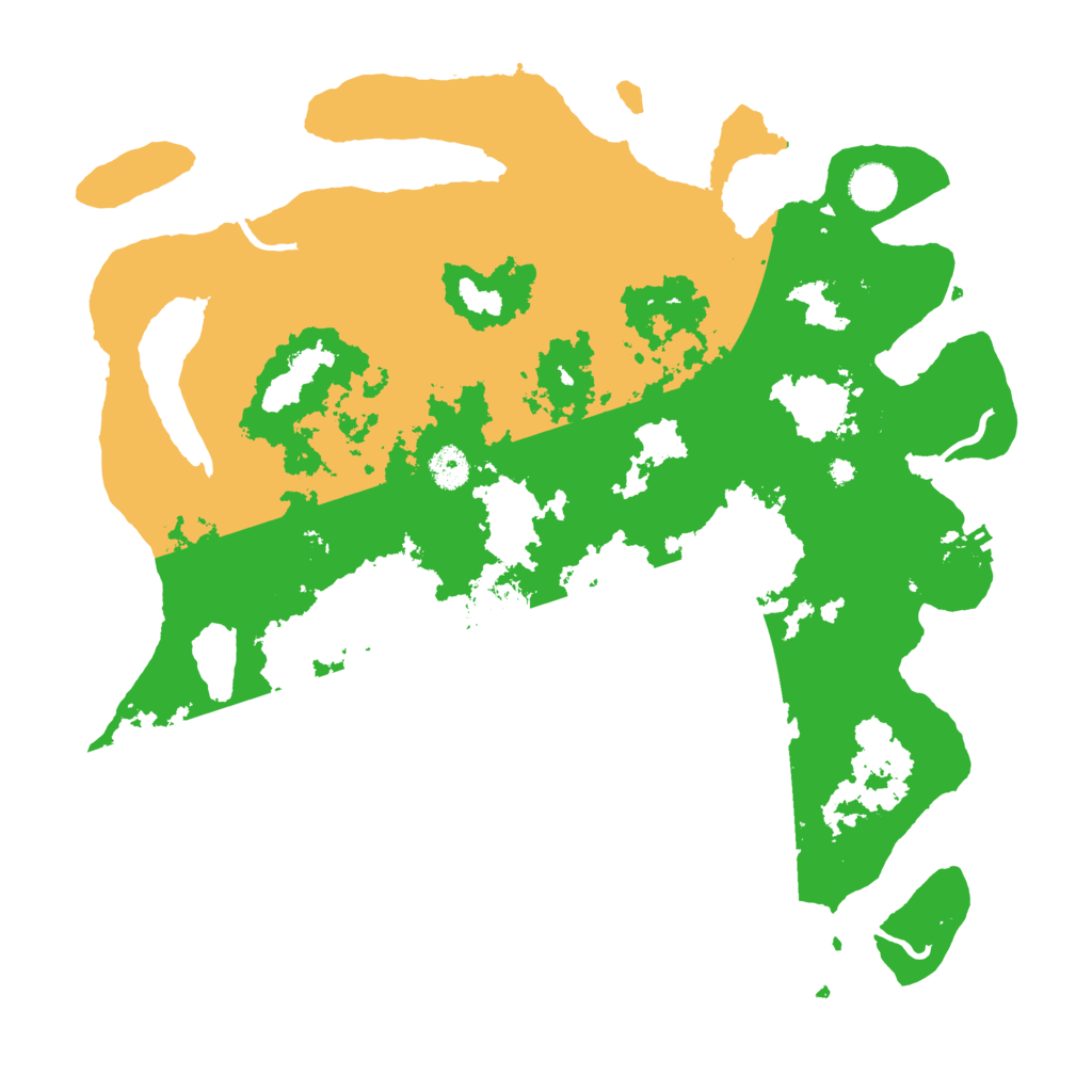 Biome Rust Map: Procedural Map, Size: 4000, Seed: 691419