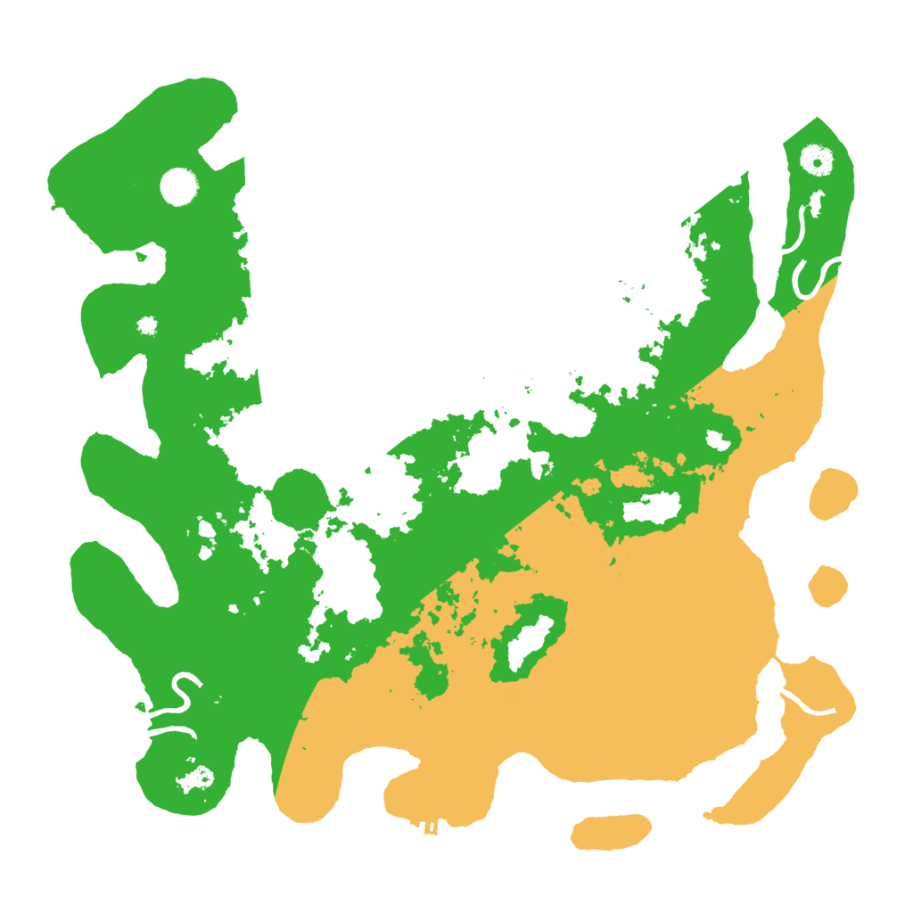 Biome Rust Map: Procedural Map, Size: 4250, Seed: 629609179