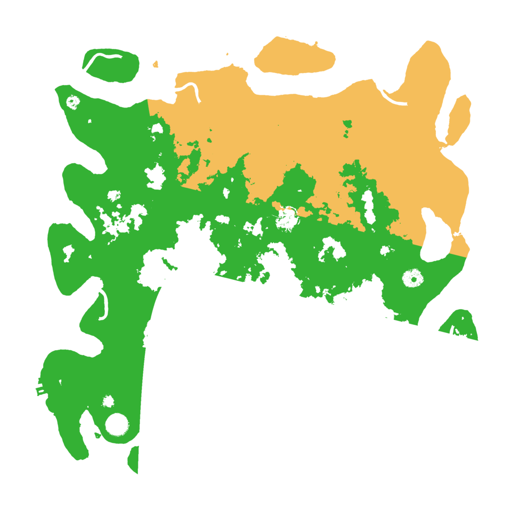 Biome Rust Map: Procedural Map, Size: 4000, Seed: 1055613892