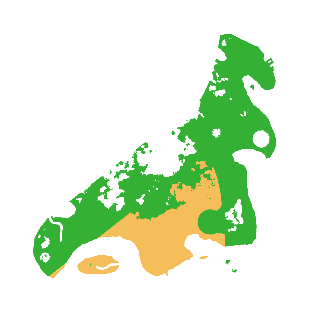 Biome Rust Map: Procedural Map, Size: 3250, Seed: 105