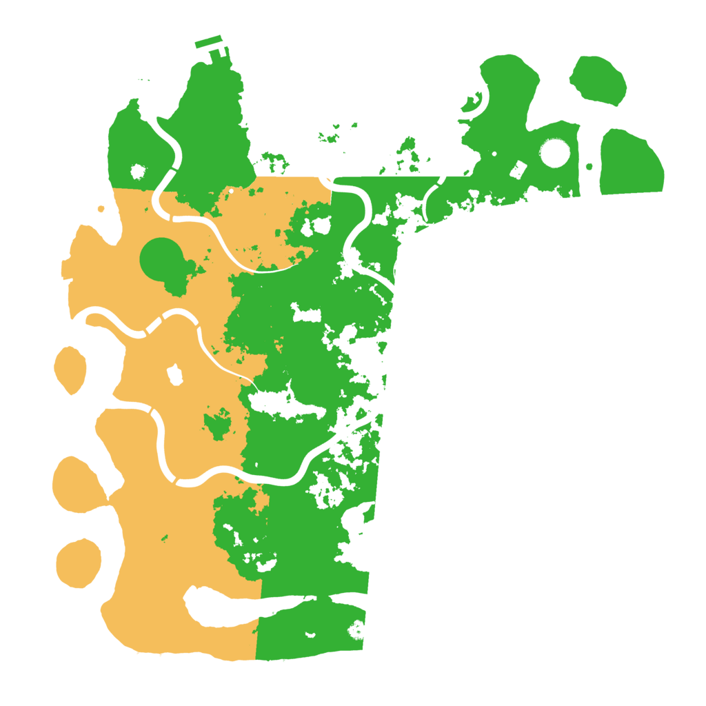 Biome Rust Map: Procedural Map, Size: 4250, Seed: 6210