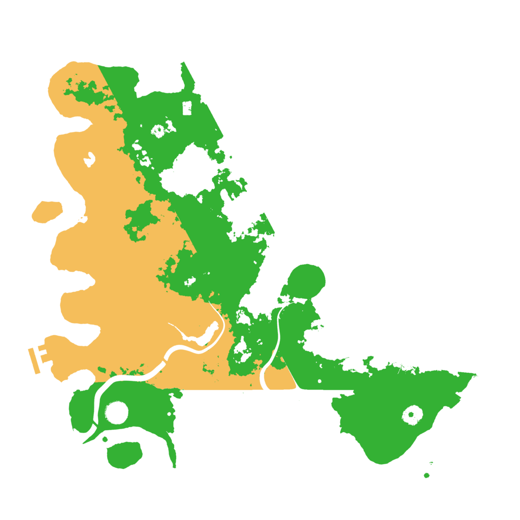 Biome Rust Map: Procedural Map, Size: 4000, Seed: 1353809651