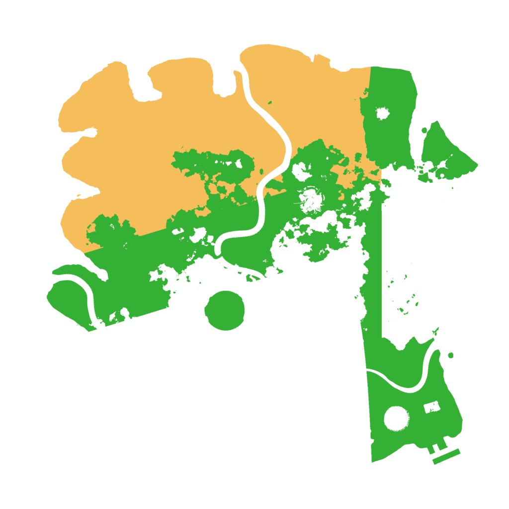 Biome Rust Map: Procedural Map, Size: 3605, Seed: 993459