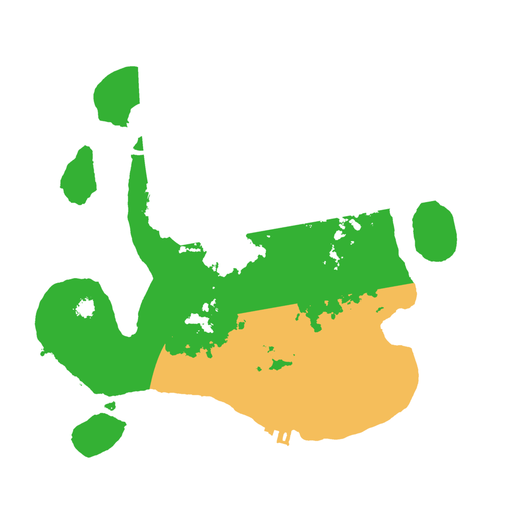 Biome Rust Map: Procedural Map, Size: 2500, Seed: 67469