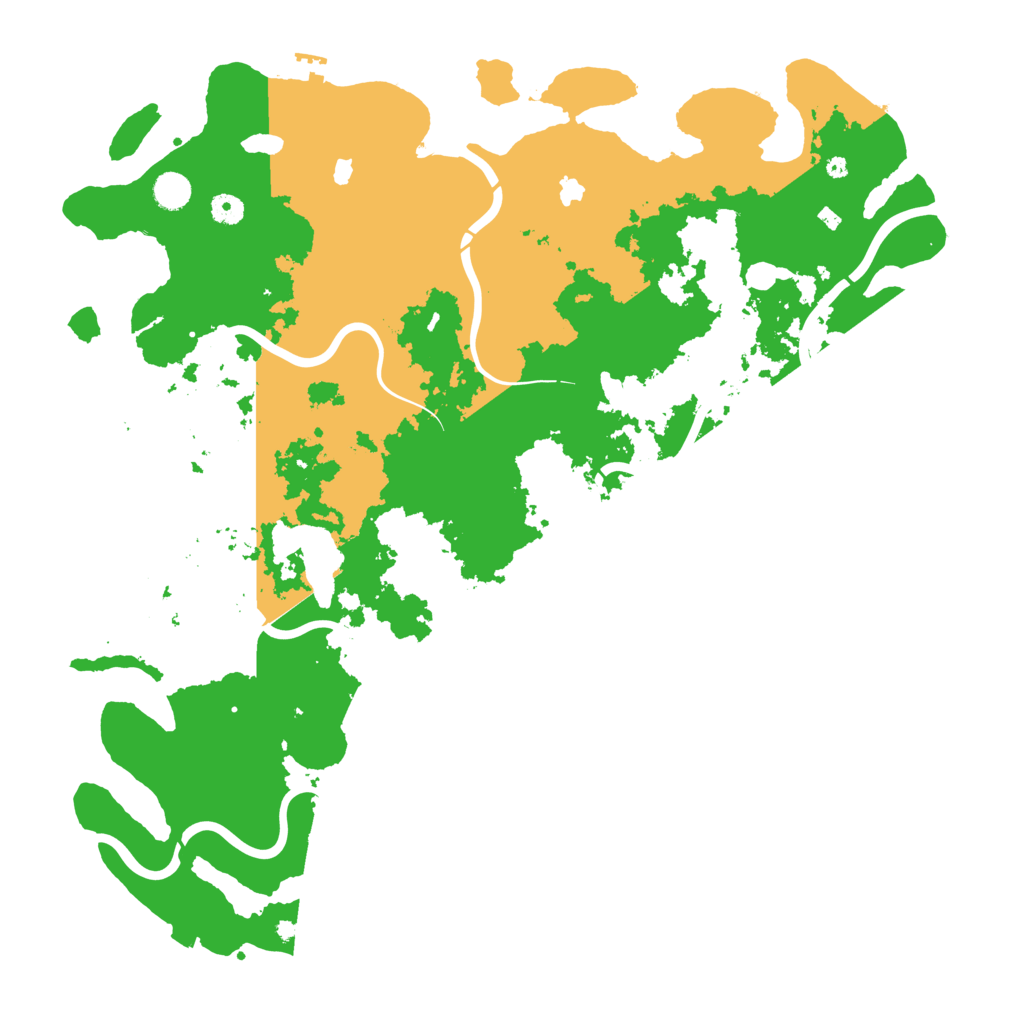 Biome Rust Map: Procedural Map, Size: 4800, Seed: 1831531310