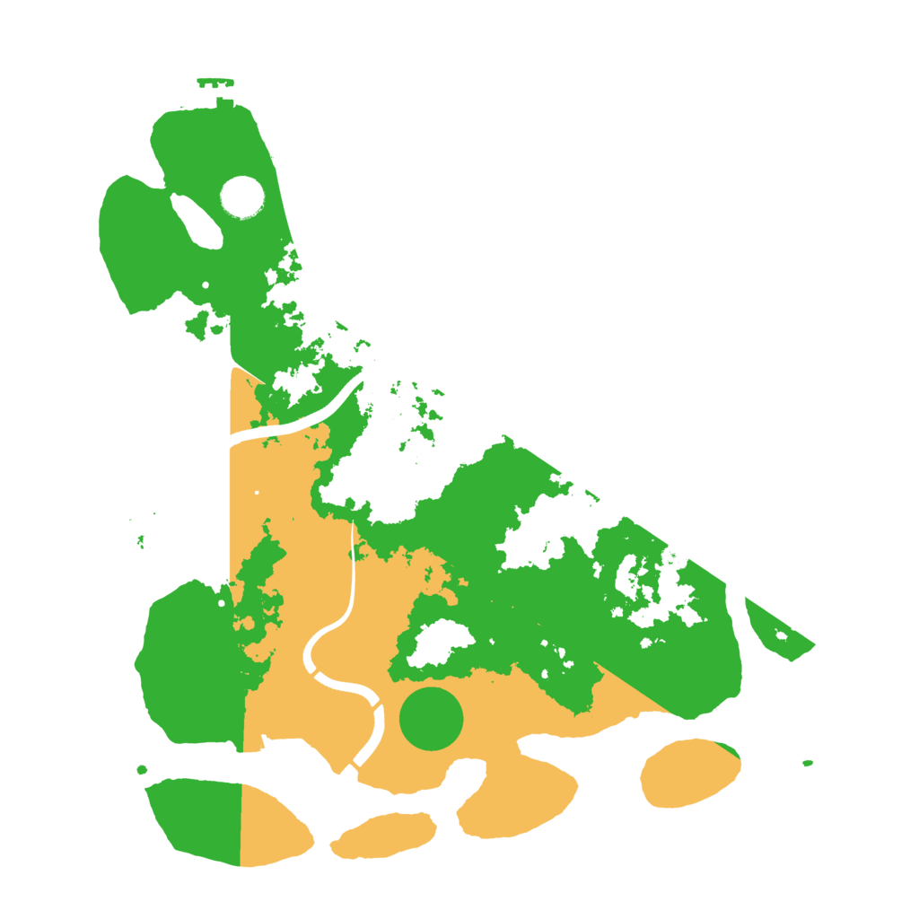 Biome Rust Map: Procedural Map, Size: 3800, Seed: 811