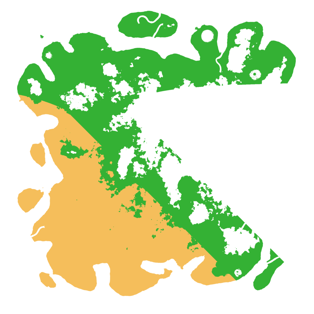 Biome Rust Map: Procedural Map, Size: 4500, Seed: 2053737218