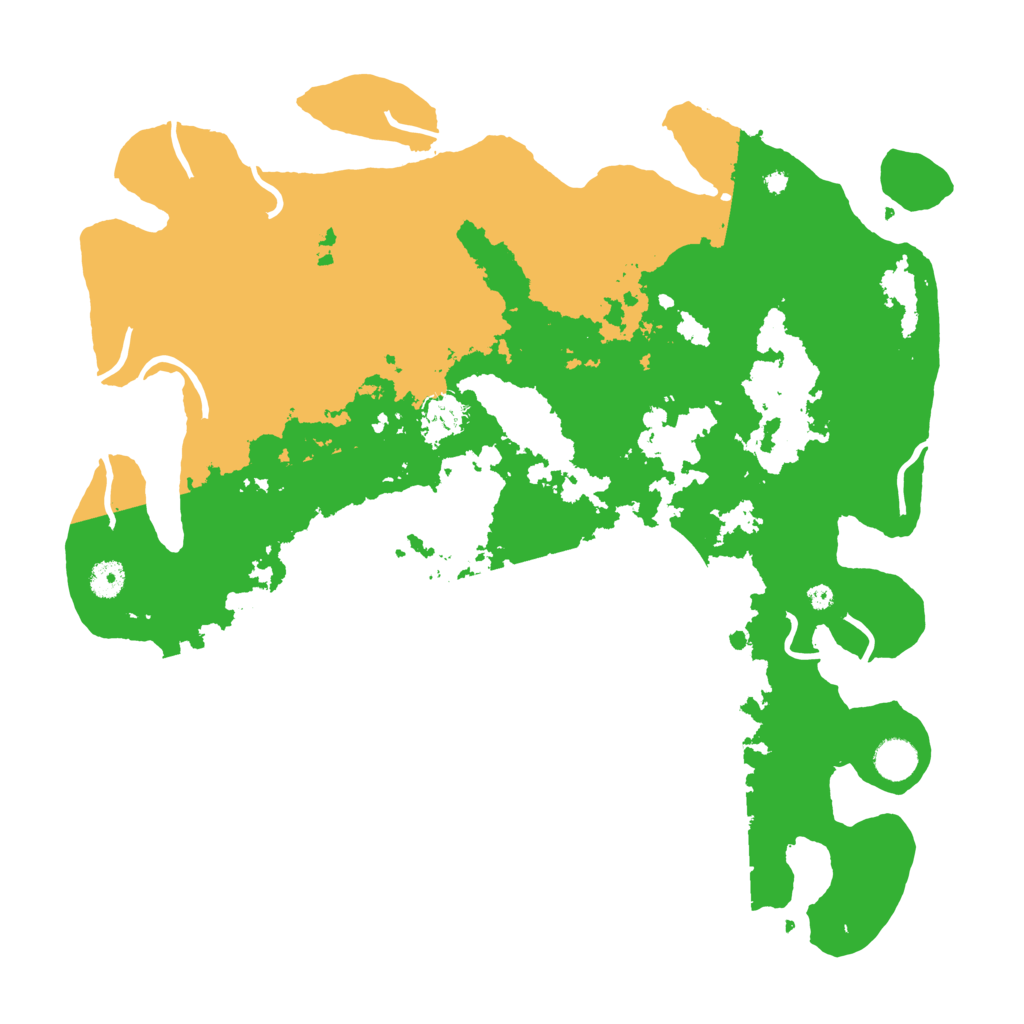 Biome Rust Map: Procedural Map, Size: 4250, Seed: 13684