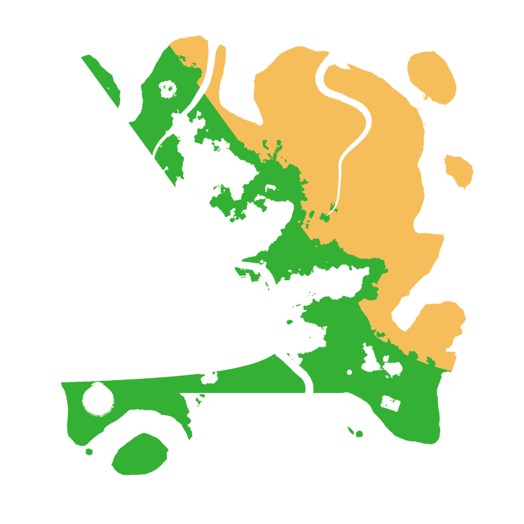 Biome Rust Map: Procedural Map, Size: 3000, Seed: 5631