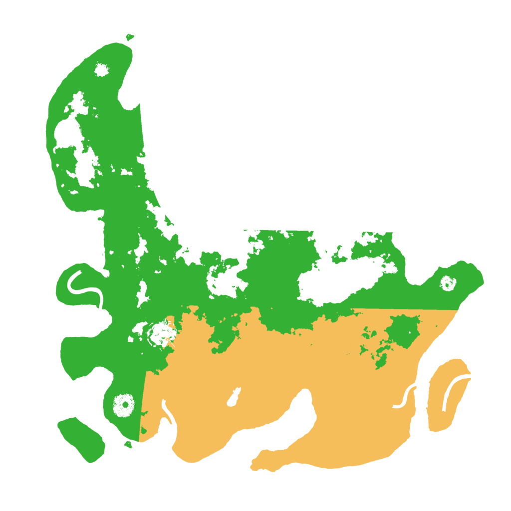 Biome Rust Map: Procedural Map, Size: 3400, Seed: 45802547