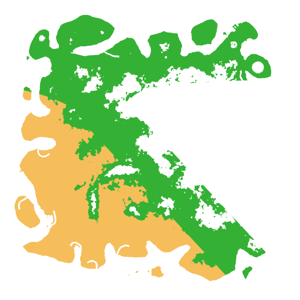 Biome Rust Map: Procedural Map, Size: 4500, Seed: 741471315