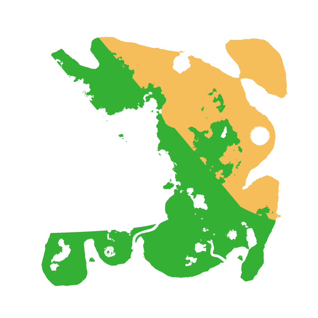 Biome Rust Map: Procedural Map, Size: 3000, Seed: 1873420440